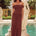 MANALLA MAXI DRESS - BROWN