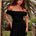 MANALLA MINI DRESS - BLACK