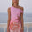 MARA MINI DRESS - PINK PRINT