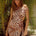 MARA MINI DRESS - TIKANI LEOPARD