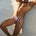 MARCEL PRINTED RACER SWIM BRIEF - MONTIE CHOC
