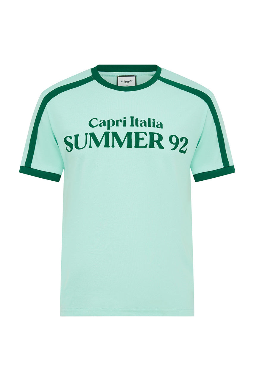 MARK SHORT SLEEVE T-SHIRT - MINT/FOREST - MARKSHORTSLEEVET-SHIRT-MINT_FOREST