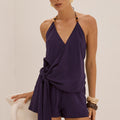 KOAH ELASTICATED SHORTS - NAVY