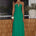 MARTHA STRAPLESS MAXI DRESS - GREEN