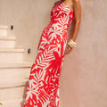 MATELO MIDI DRESS - MATELO RED
