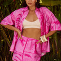 RASTIE MINI SKIRT - ARLO PINK