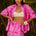 RASTIE MINI SKIRT - ARLO PINK