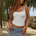 MAUI SCOOP NECK TANK - WHITE