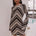 MAZIE MINI DRESS - BLACK MULTI
