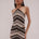 MAZIE TOP - BLACK MULTI