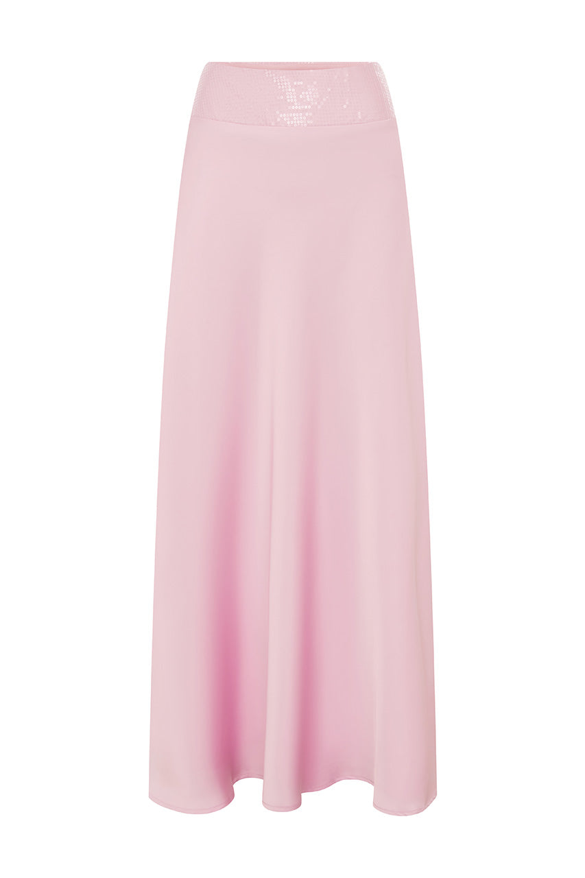 MEDINA MAXI SKIRT - MUSK - MEDINAMAXISKIRTMUSK