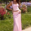 MEDINA MAXI SKIRT - MUSK