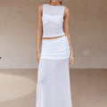 MEILA MAXI SKIRT - WHITE