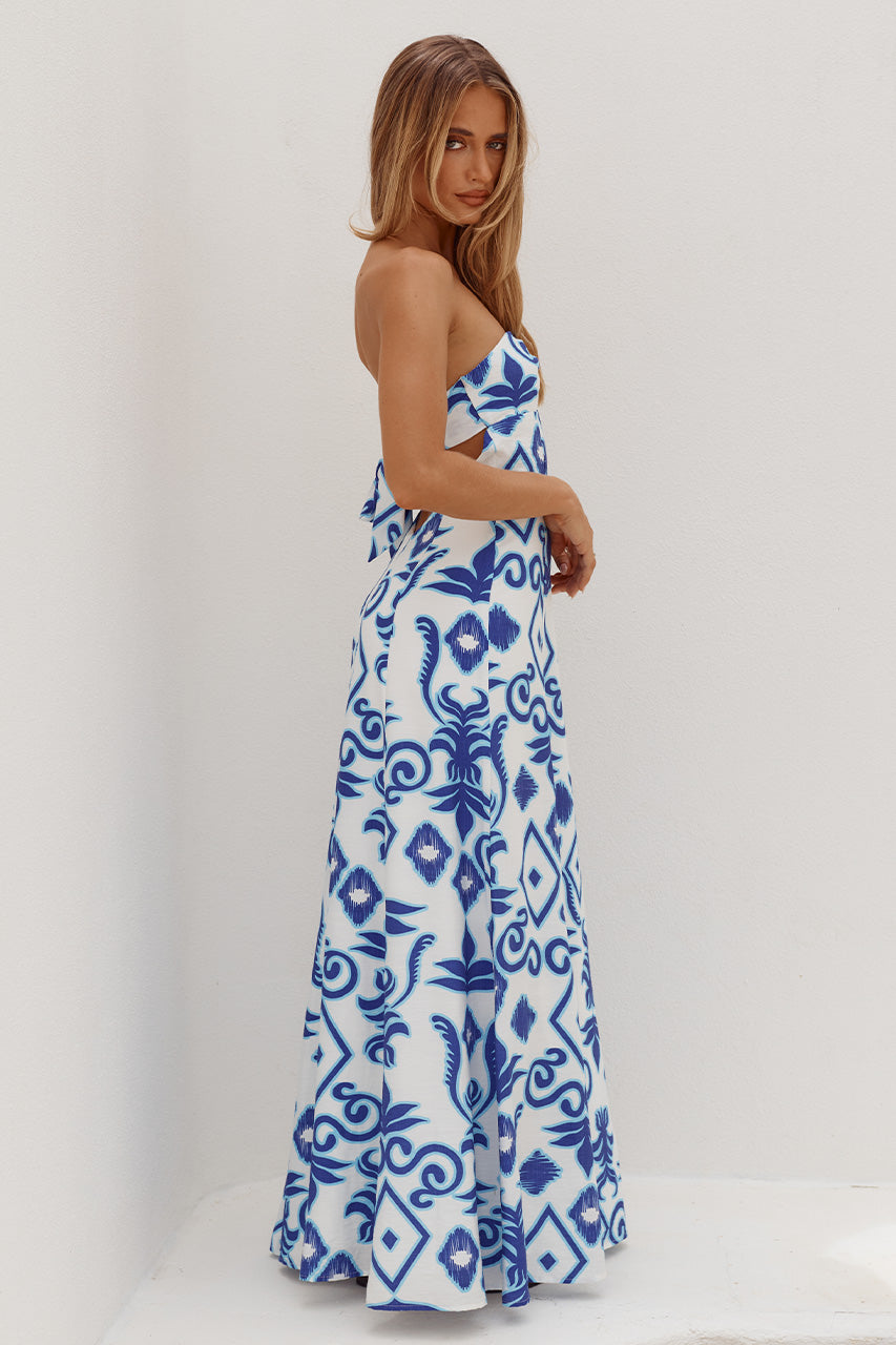 MELESA STRAPLESS MAXI DRESS - MADDIE BLUE - MELESASTRAPLESSMAXIDRESS-MADDIEBLUE-3