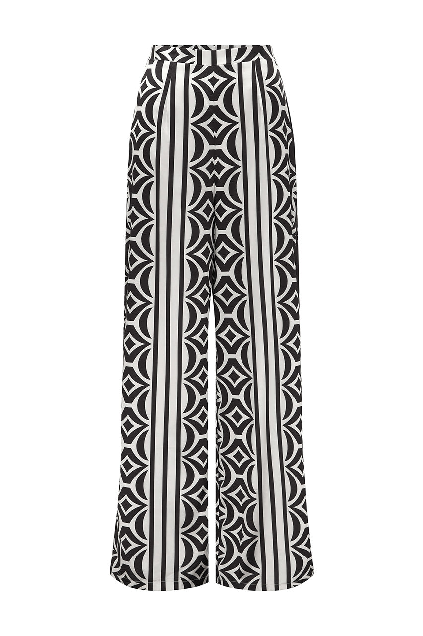 MILANI RELAXED SATIN PANT - ALARA BLACK - MILANISATINPANTS-ALARABLACK
