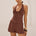 KOAH ELASTICATED SHORTS - CHOCOLATE