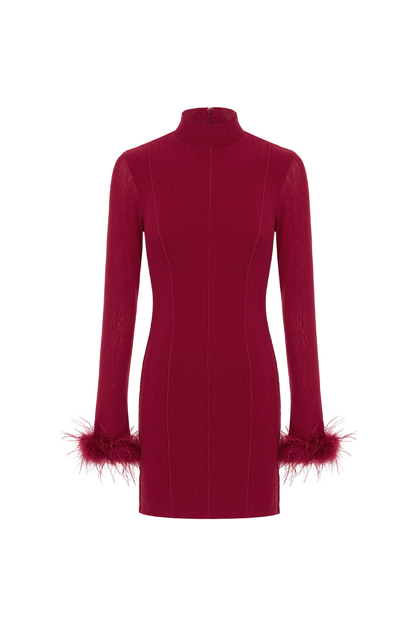 MIRADOR MINI DRESS - RUBY XXL - MIRADORMINIDRESSRUBY