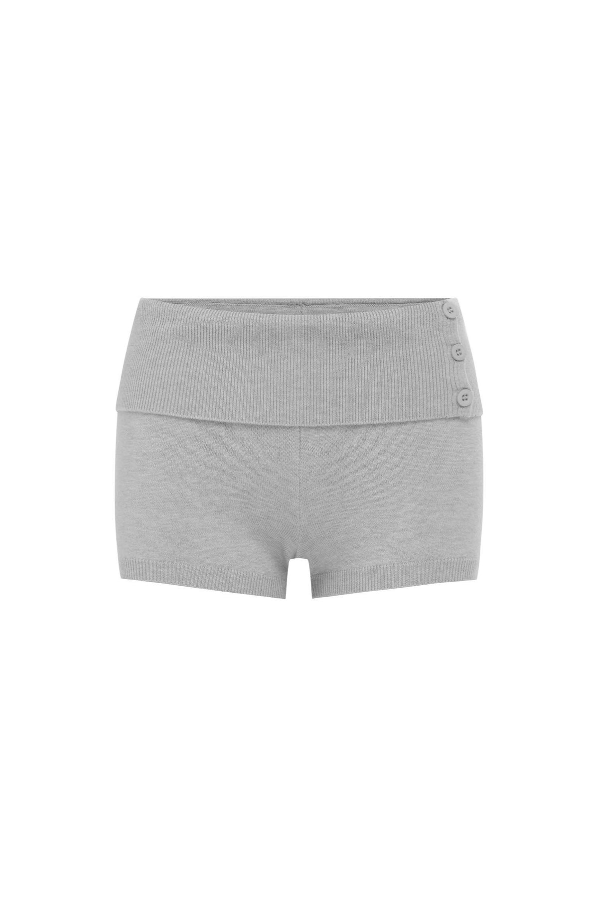 MIRA HOT SHORTS - GREY - MIRAHOTSHORTS-GREY