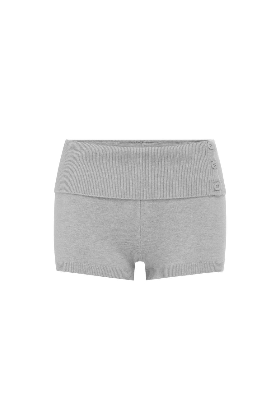 MIRA HOT SHORTS - GREY - MIRAHOTSHORTS-GREY