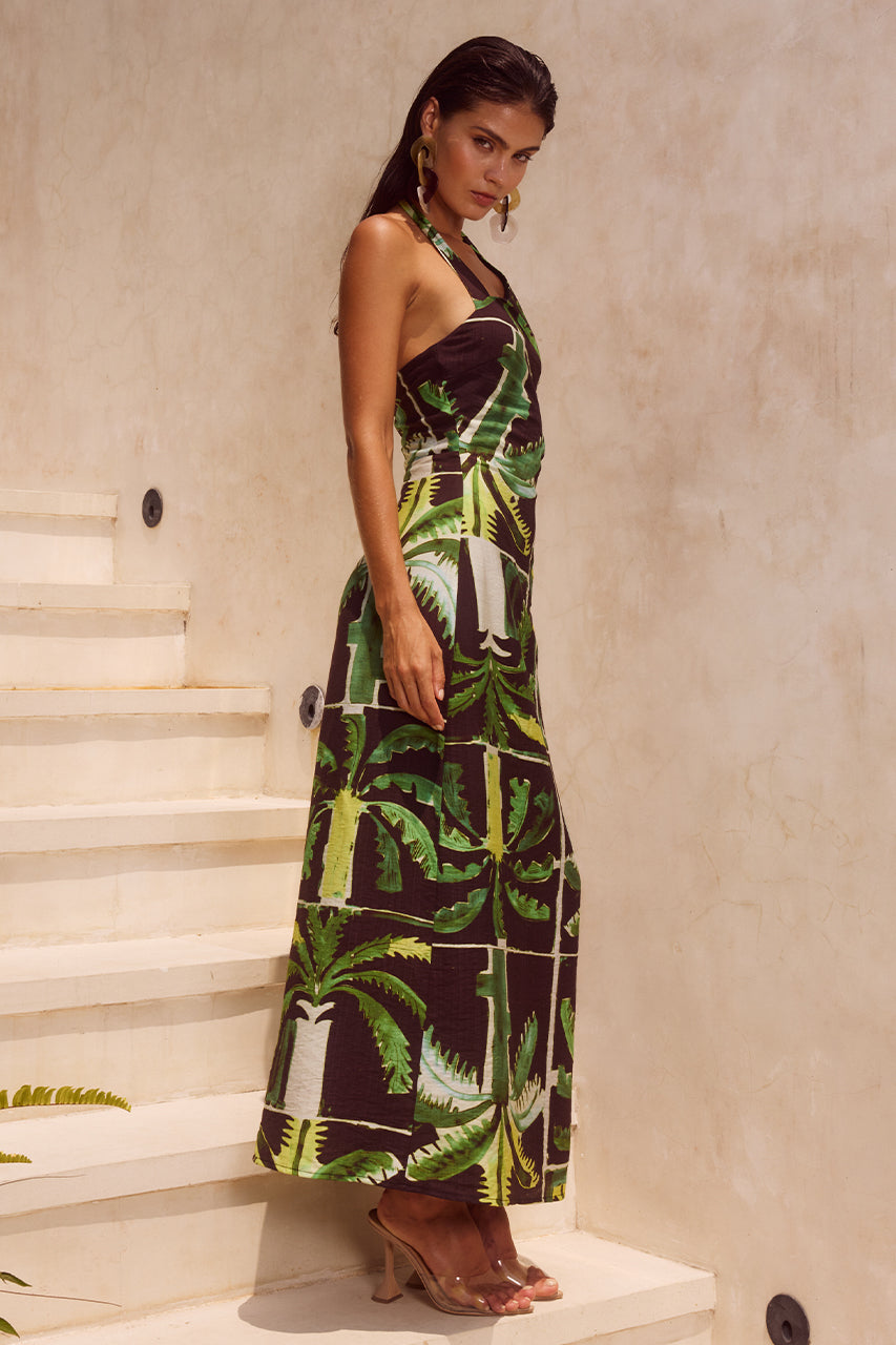 MIRANTO MIDI DRESS - ARLO GREEN - MIRANTO-MIDI-DRESS-ARLO-GREEN-_1