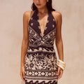 MIRANTO MINI DRESS - MILOSA BLACK