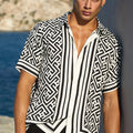 MIRKO SHIRT  - WHITE/BLACK