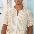 MIRKO SHIRT  - WHITE/SAND