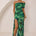 MISAKI ONE SHOULDER MAXI DRESS - CALISTA GREEN
