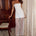 MODA STRAIGHT LEG LACE PANT - WHITE