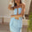 MOLLI MINI SKIRT - PERIWRINKLE