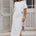 MONA CUT OUT MAXI DRESS - WHITE