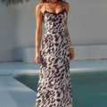 MONET CROSS BACK MAXI DRESS - GIANA WHITE