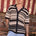 MONROE TOP - BLACK/SAND STRIPE