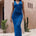 MOON MAXI DRESS - COBALT