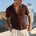 LIAM SHORT SLEEVE SHIRT - CHOCOLATE