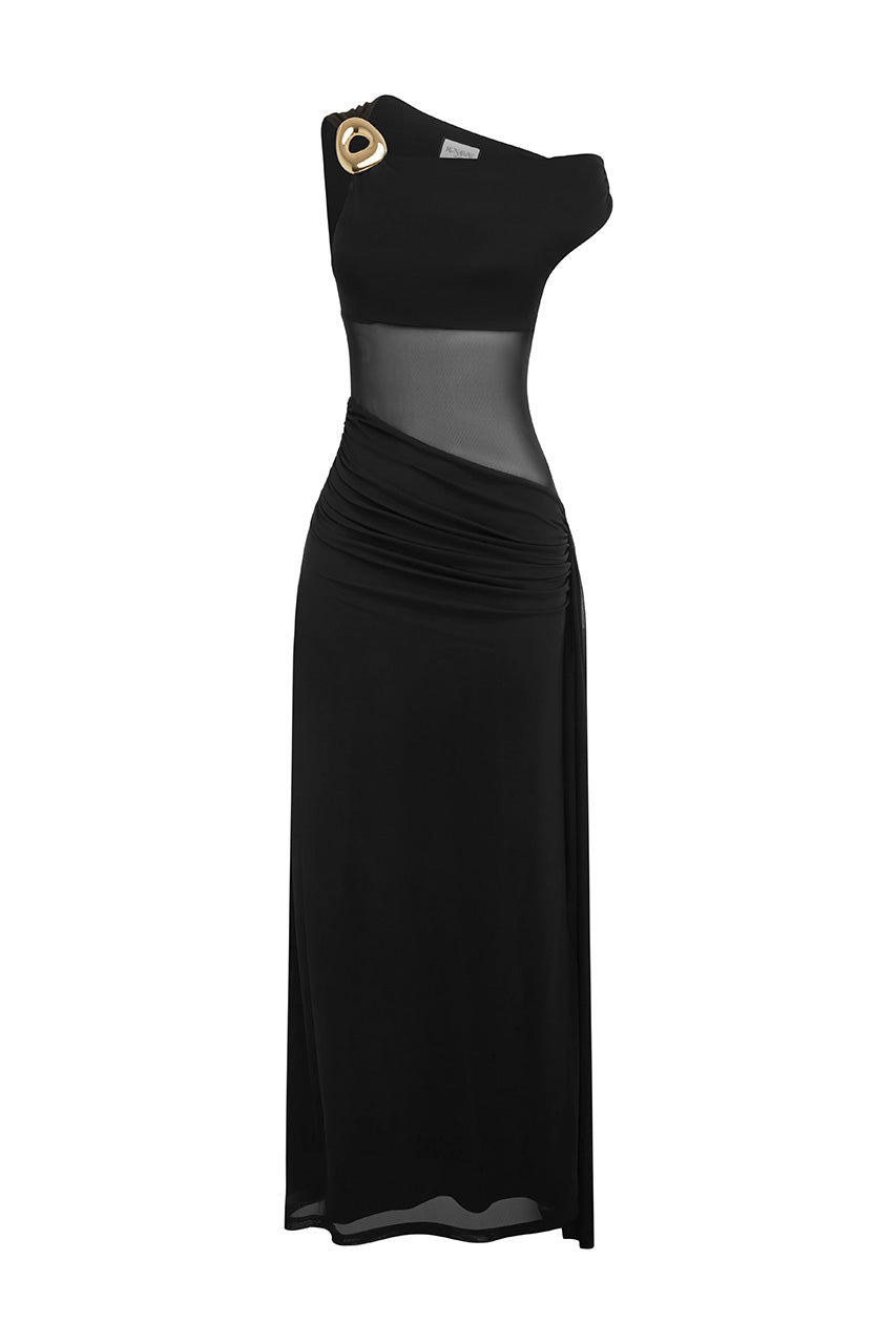 NAELLE ONE SHOULDER MAXI DRESS - BLACK - NAELLEONESHOULDERMAXIDRESSBLACK_2