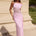 NAELLE ONE SHOULDER MAXI DRESS - MUSK