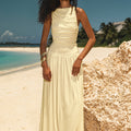 NALLA MAXI DRESS - LEMON