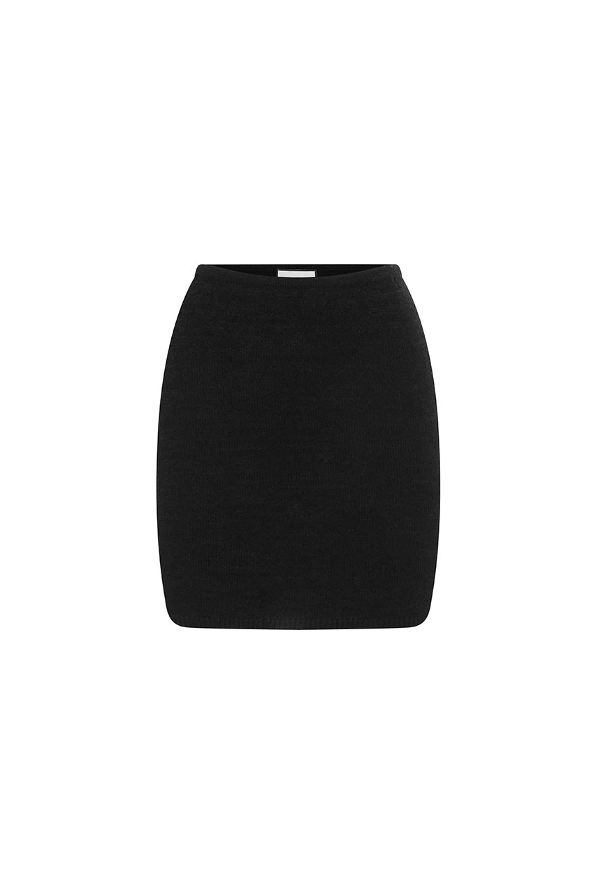 NELLIE MINI SKIRT - BLACK - NELLIESKIRTBLACK