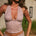 NERISSA V-NECK HALTER  TOP - MUSK