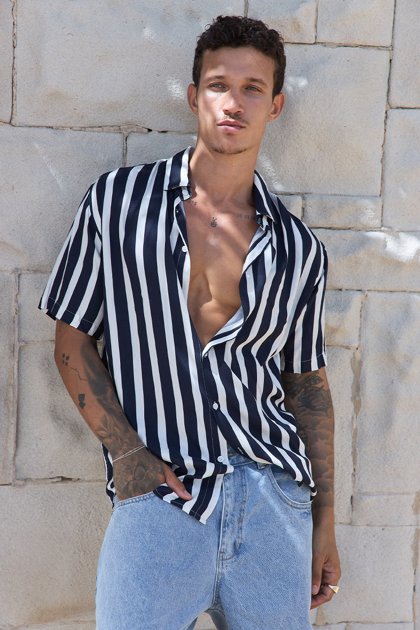 NICK SHIRT - NAVY/WHITE - NICKSHIRT-NAVY_WHITE-2