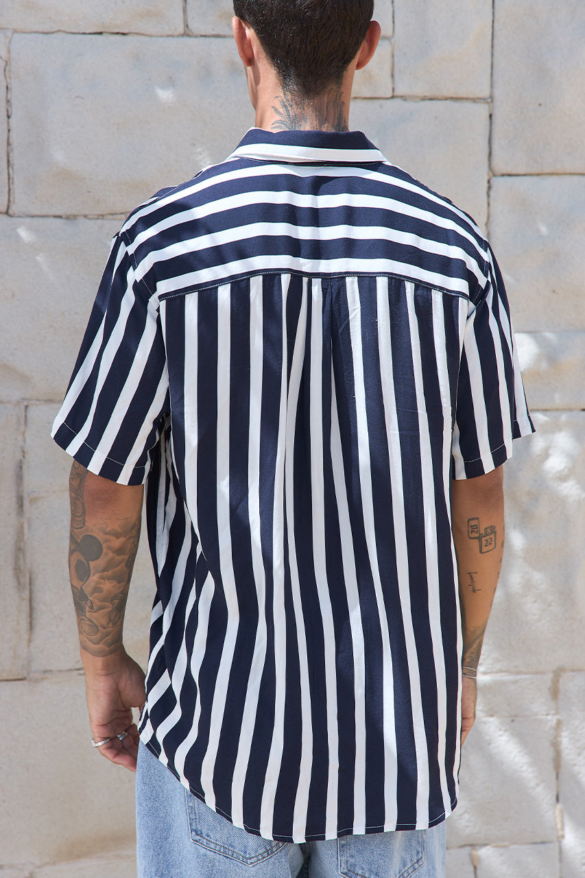 NICK SHIRT - NAVY/WHITE - NICKSHIRT-NAVY_WHITE-4