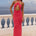 NIKI MAXI DRESS - WATERMELON