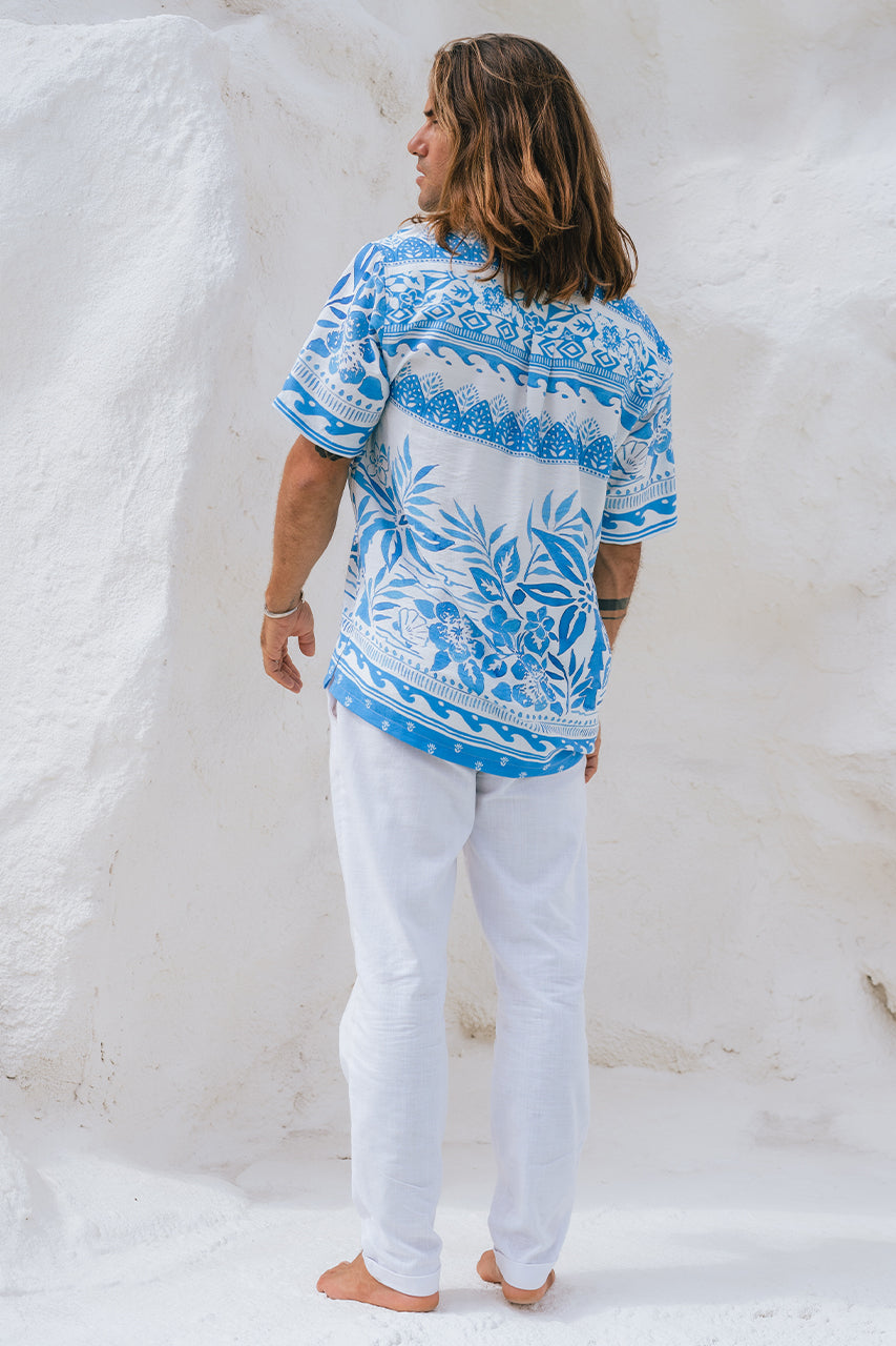 NIKOLAI SHIRT - MILOSA BLUE - NIKOLAI-SHIRT-MILOSA-BLUE