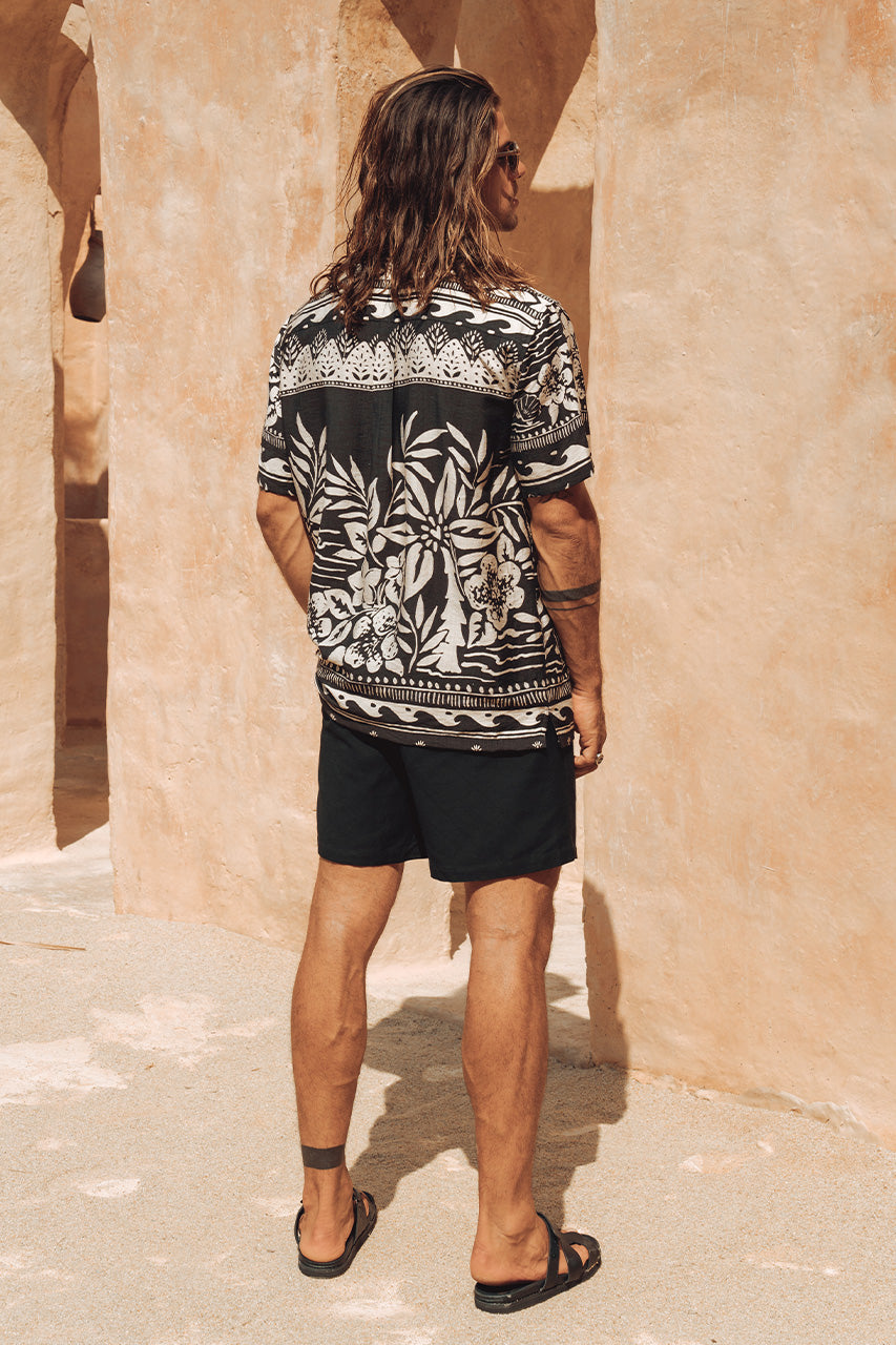 NIKOLAI SHIRT - MILOSA BLACK - NIKOLAISHIRTMILOSABLACK