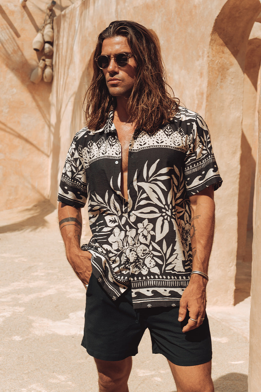 NIKOLAI SHIRT - MILOSA BLACK - NIKOLAISHIRTMILOSABLACK_1