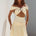 NIVALI OFF SHOULDER MINI DRESS - CREAM