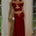 NIVALI DRAPED WAIST MAXI SKIRT - CHERRY