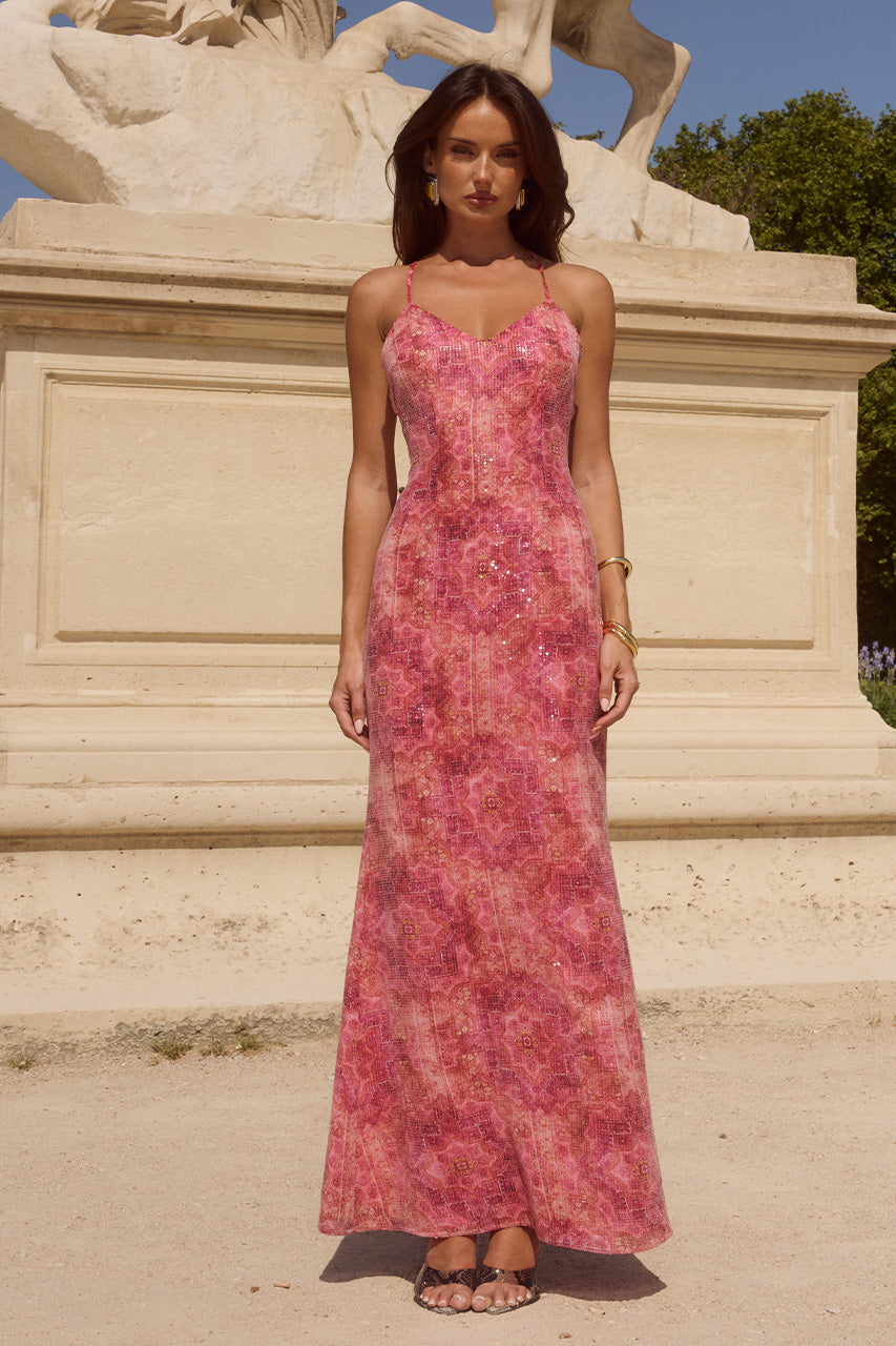 NIYAH MAXI DRESS - GAIA PINK XXL - NIYAHMAXIDRESSGAIAPINK_f83edfe4-ae27-45ed-a301-3171dd5067ad
