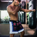 NOAH BOXING SHORTS - BLACK/WHITE